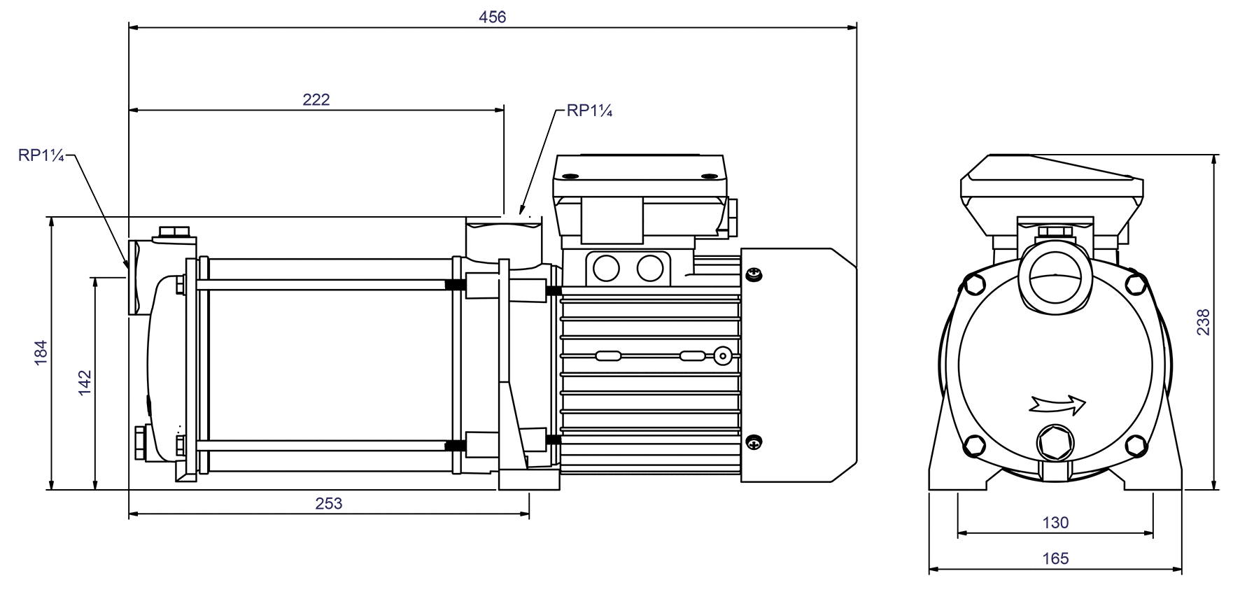 Dimensions - CPS 35-5 GG 400V