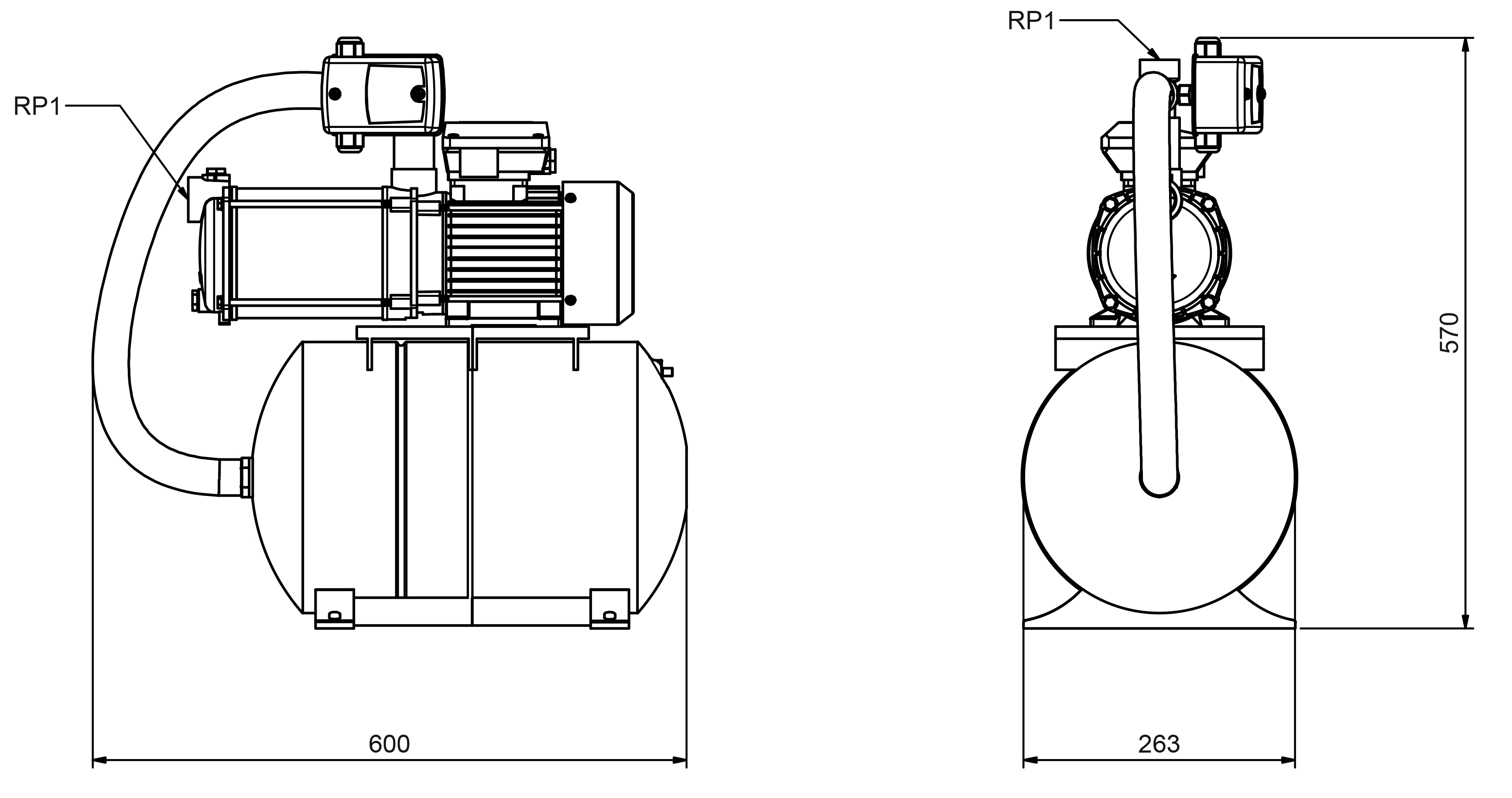 Dimensions - HWW CPS 15-4 B / ZPC01B
