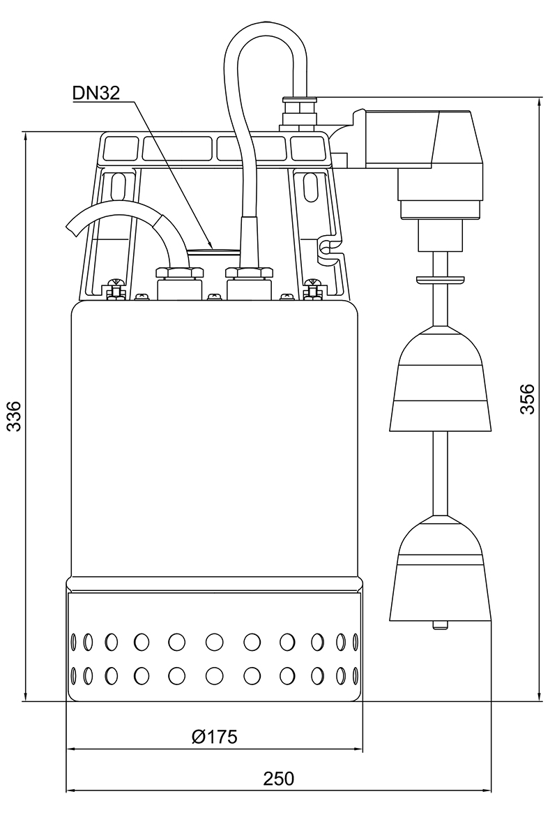 Dimensions - E-ZW 50 KS-2