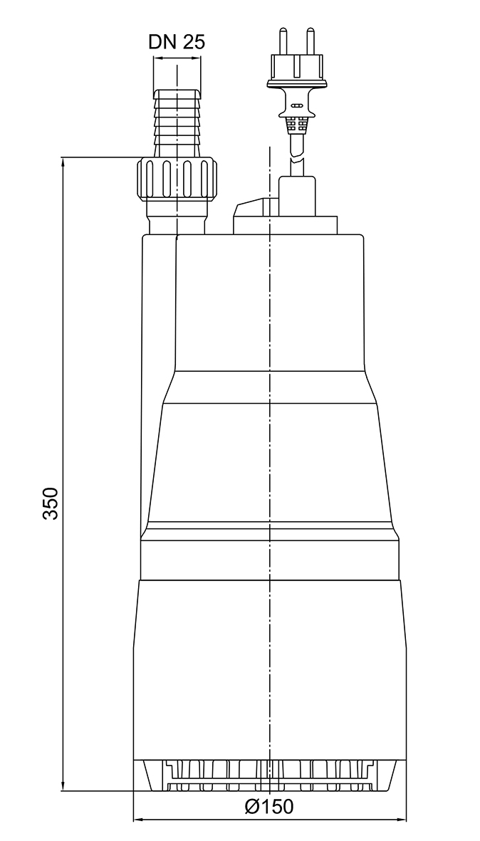 Dimensions - TDP 800