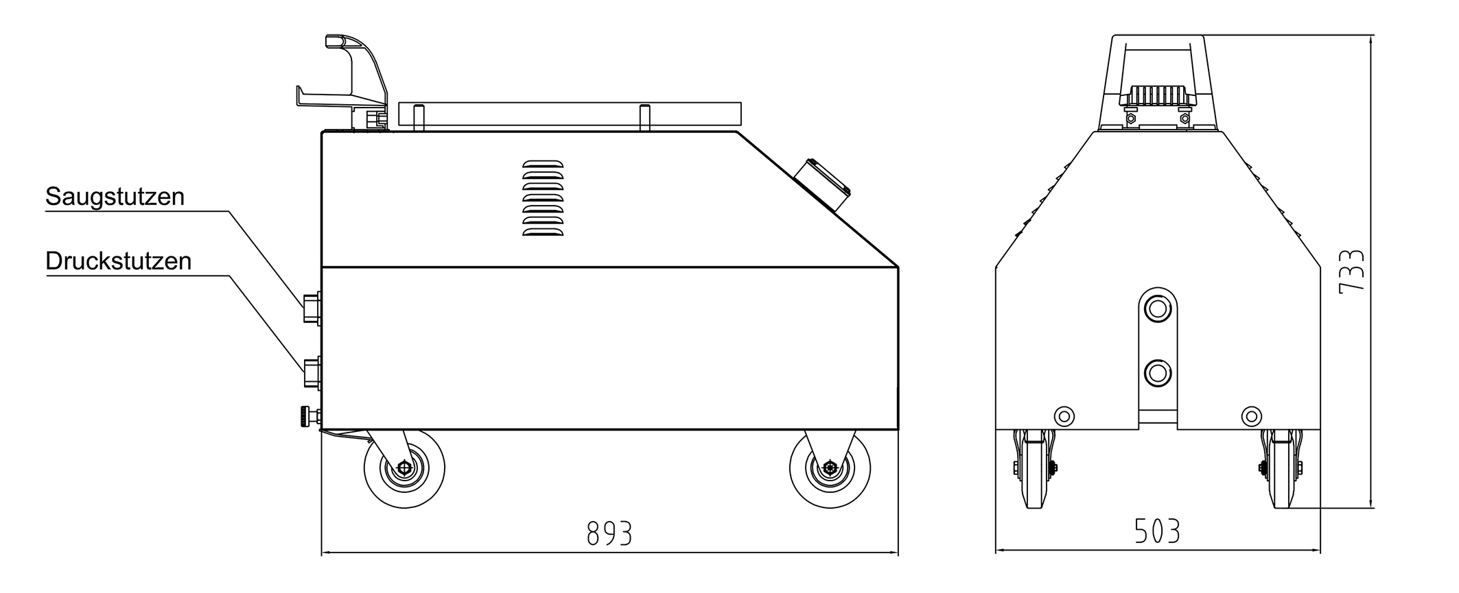 Abmessungen - USS 7000