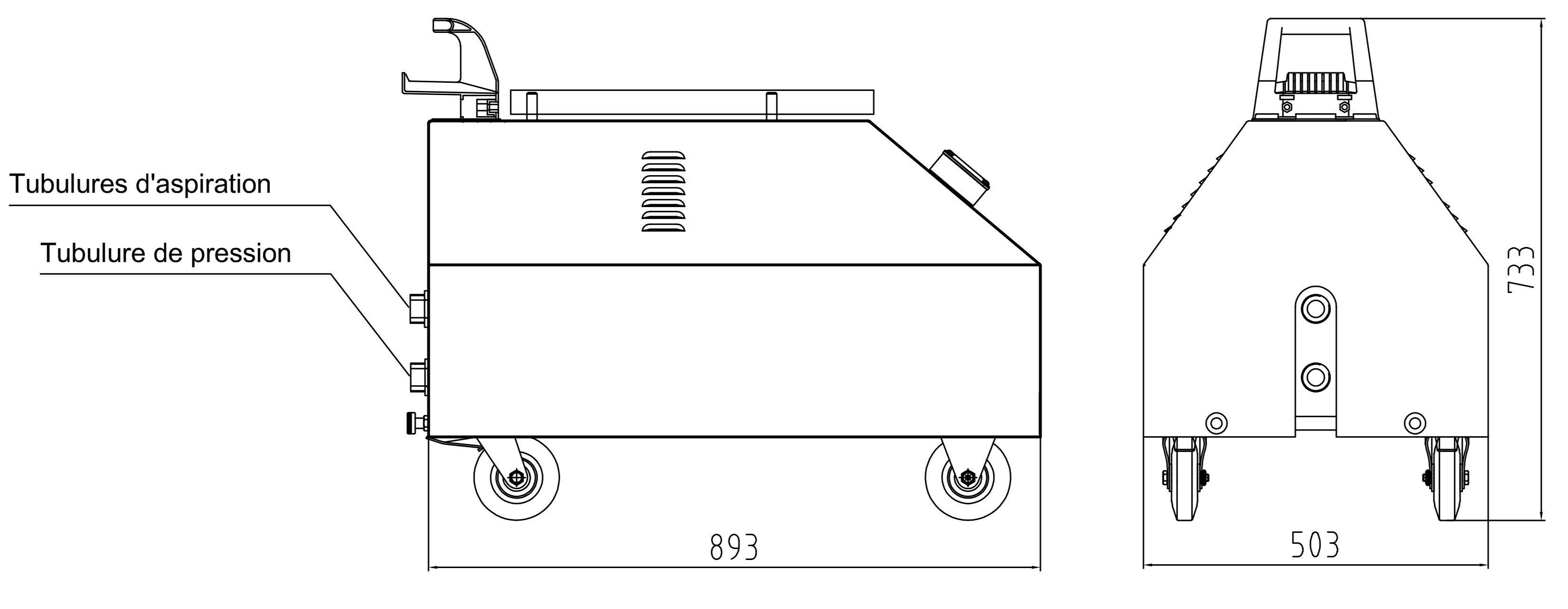 Dimensions - USS 7000