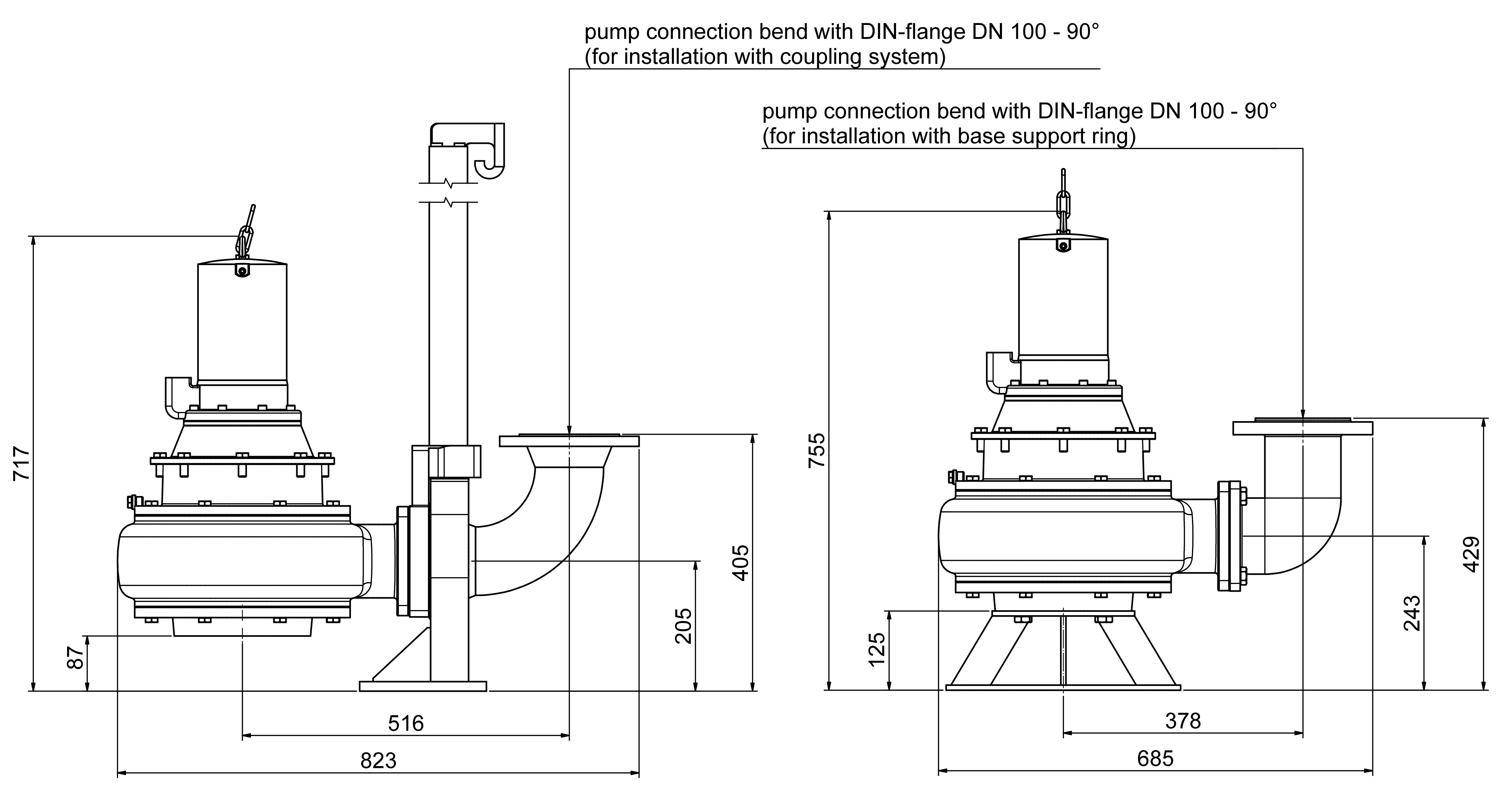Dimensions - ZF 104 Ex