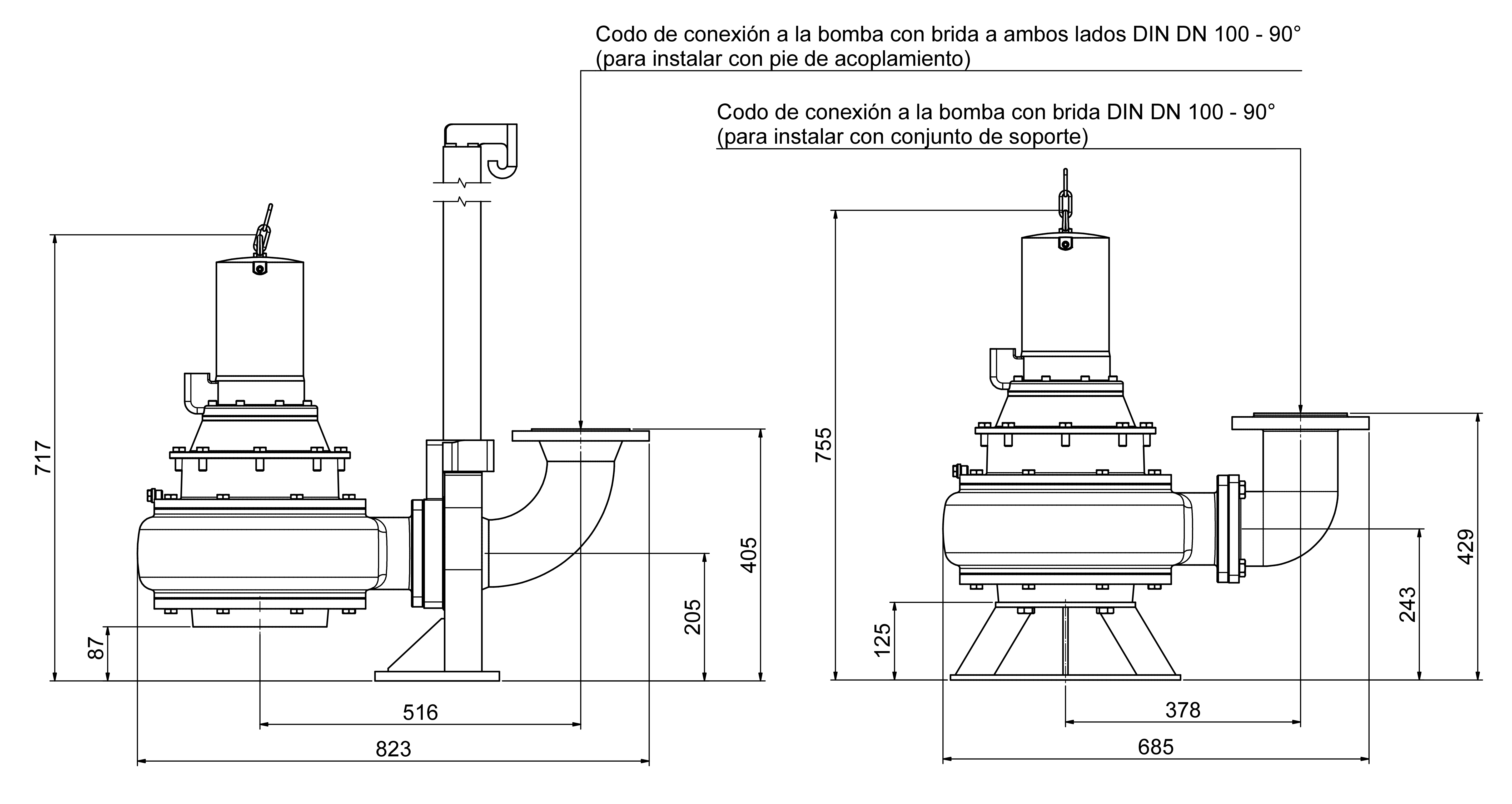 Dimensions - ZF 105 Ex