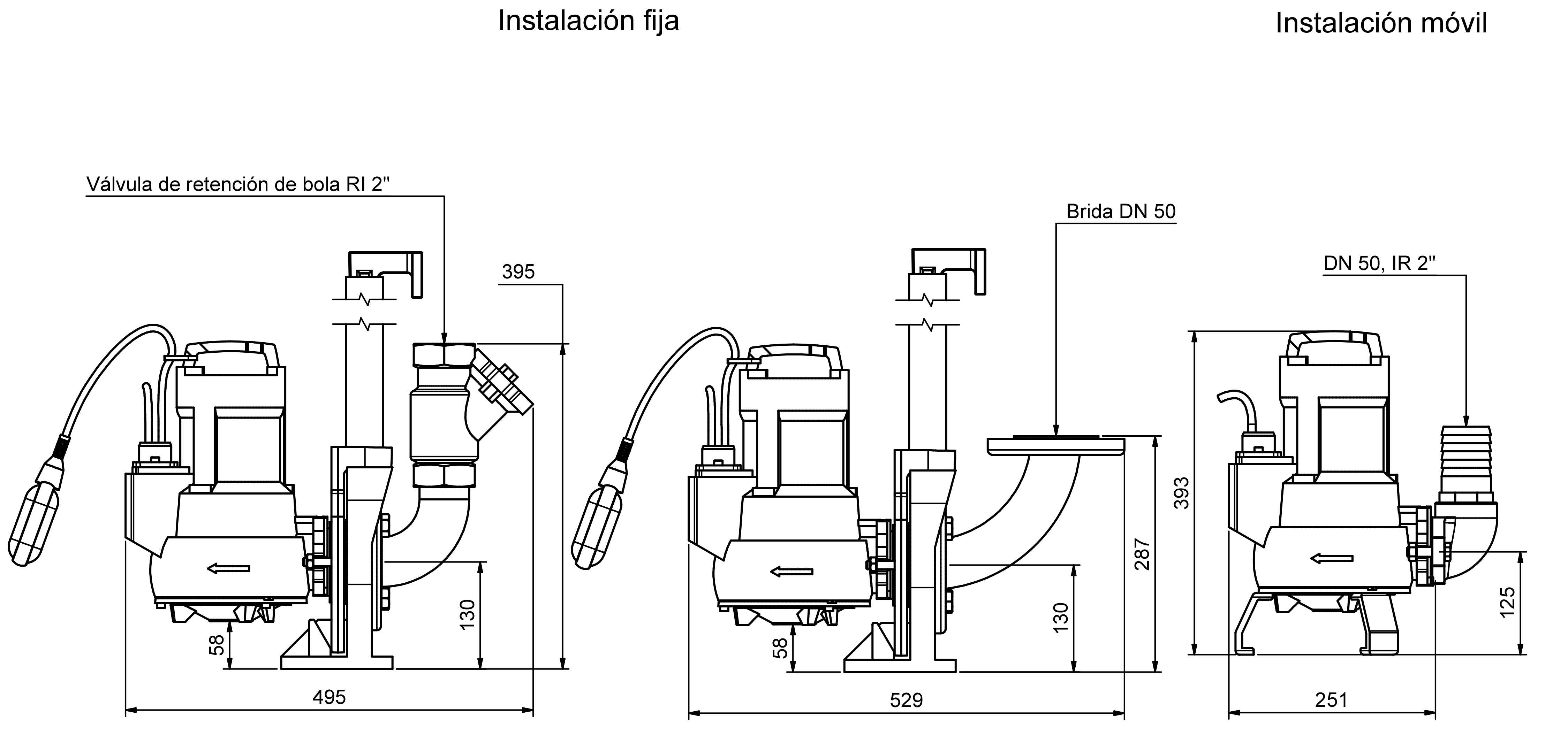 Dimensions - ZPG 50.3 W