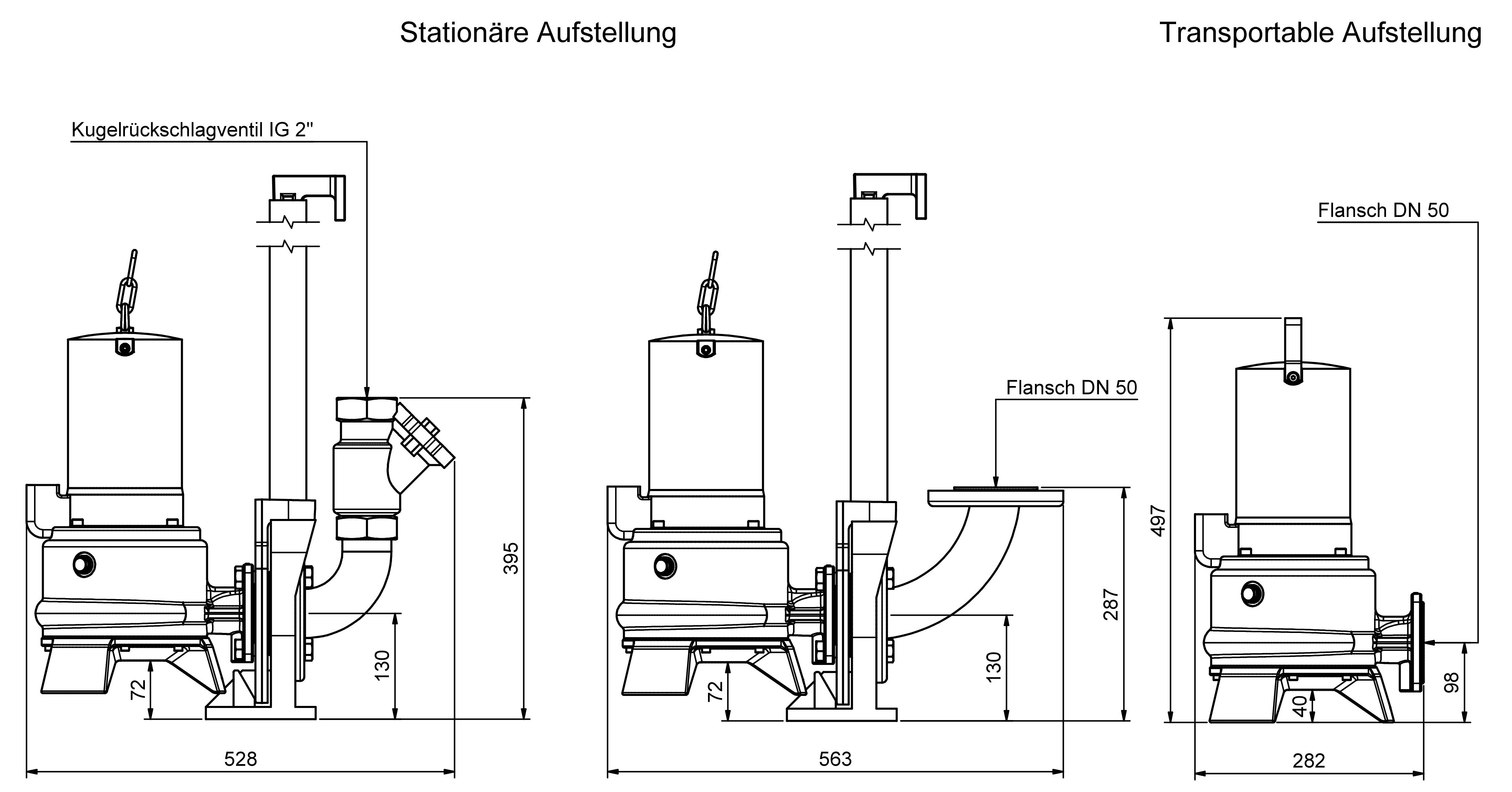 Abmessungen - ZPG 71.1 W