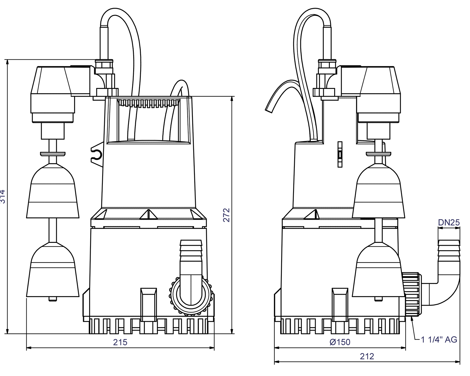 Dimensions - ZPK 30 KS