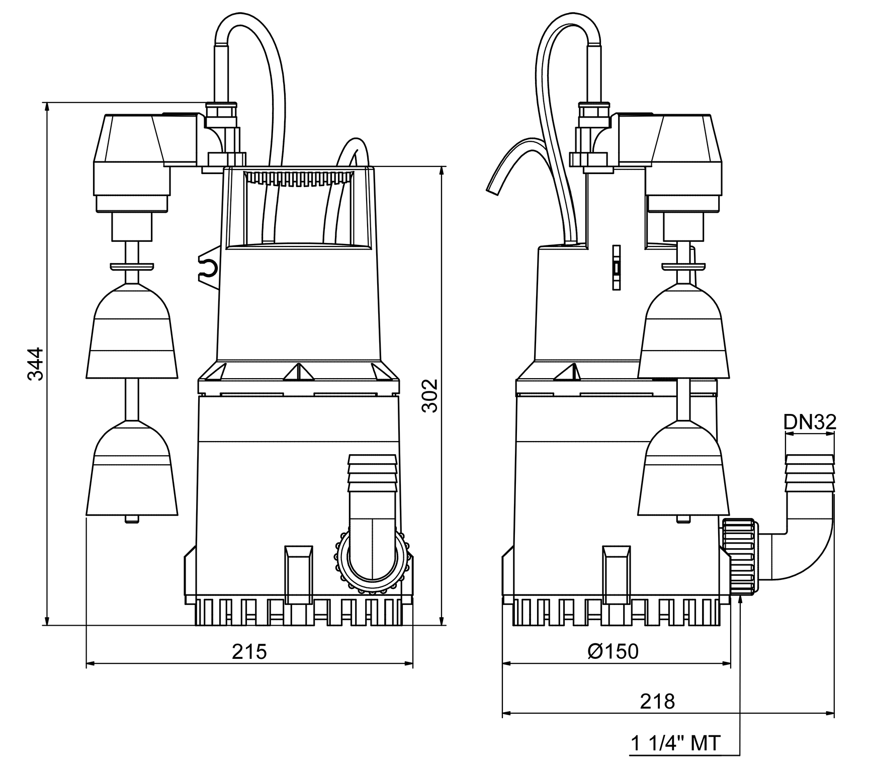 Dimensions - S-ZPK 35 KS