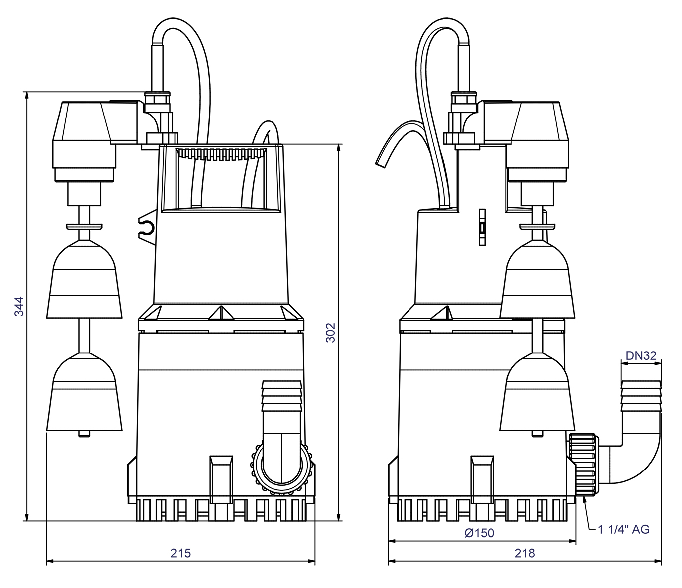 Dimensions - ZPK 35 KS