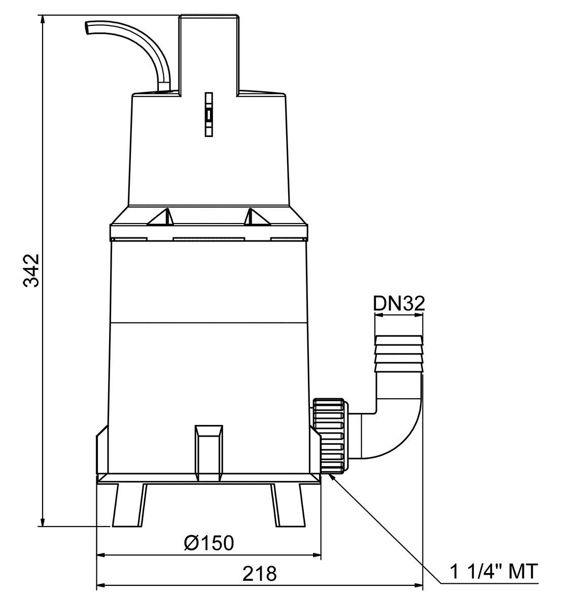 Dimensions - S-ZPK 40