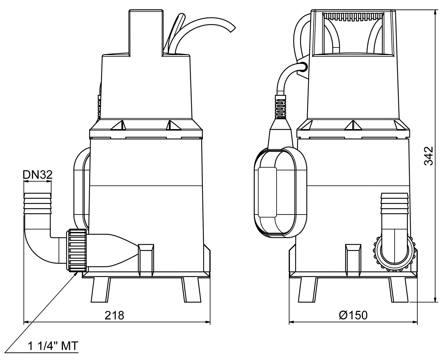 Dimensions - S-ZPK 40 A