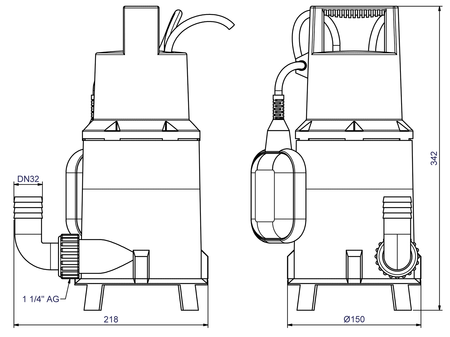 Dimensions - ZPK 40 A