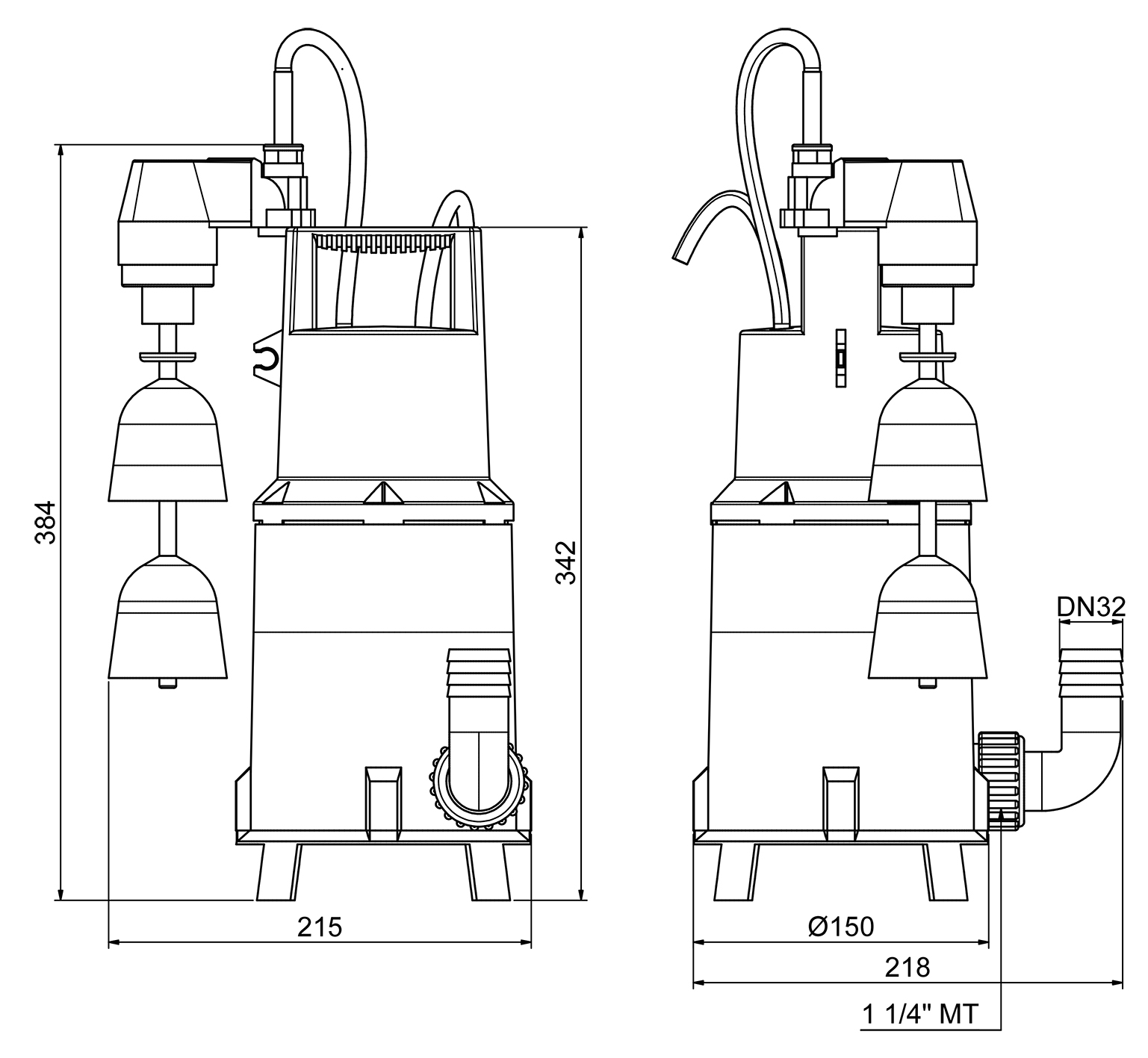 Dimensions - S-ZPK 40 KS