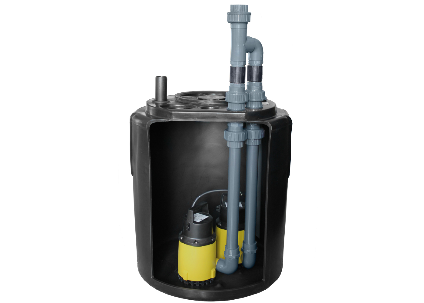 Baureihe SWH-F 500 in Einzel- und Doppelausführung zum Einsatz hinter Fettabscheidern