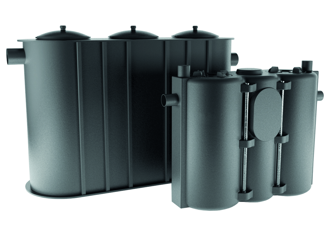 Fettabscheider Freiaufstellung